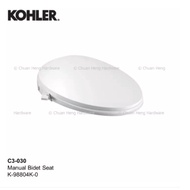 Kohler C3-030 Toilet Seat with Manual Bidet Functionality