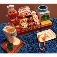 Original Japan Anpanman Bakery Shop Toy Set