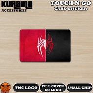 [ SPIDERMAN Logo ] Touch n Go Card Sticker Cover / Credit Card Sticker Cover/ Debit Card Sticker Cov