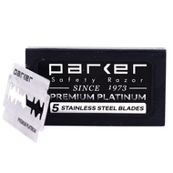 Parker 82R Shave Set, Includes Parker Pure Badger Shave Brush, Chrome Shave Stand, 82R Heavyweight D