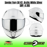 Spyder Fury S0V2 Full Face Dual Visor Helmet (FREE Clear Visor)