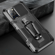 Oppo Reno 2F 2Z 6 5 4 A15s A16 A57 A52 A72 A92 Luxury Armor Hybrid Belt Clip Shell Shockproof Phone 