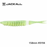 AHKLO JACKALL เหยื่อแบบนิ่มขั้นตอนสุนัขปลาทอง BFROP 140Mm Zigzag Dog Black PASS BFROP