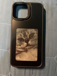 4寸AI智能彩色高清墨水屏NFC投屏手機殼 DIY  iPhone 13 Pro max 自訂手機殼