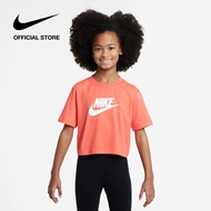 [25-29.6 | VOUCHER 40% & MUA 2 GIẢM 5%] Áo Thun Tay Ngắn Nike Kids Sportswear Big Kids (Girls) Cropp