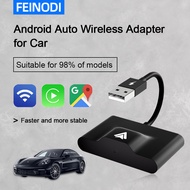 Feinodi Wireless Android Auto Adapter Android แปลงสาย Android Auto เป็นไร้สาย, อะแดปเตอร์ไร้สายอัตโน