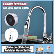 ✨SG SELLER Kitchen Tap 360 Degree Swivel 3 Modes Anti-Splash Water Saving Faucet Sprayer Aerator / Sink Faucet Filter Nozzle / Kitchen Universal Tap Head Sink Tap Kitchen Faucet