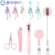 JEROMY Retractable Nurse Pen, Lightweight Highlighter Nurse Ballpoint Pen, Nurse Accessories Scalabl