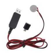 Osdhezcn Type-C USB to 3V CR2032 Fake Battery Charger Cord Power Supply Cable Instead of 1pc CR2032 