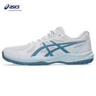 ASICS Upcourt 6 Men Indoor Sport Shoes In White/Saba Blue