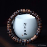 Agarwood Bracelet Beads Gold Thread Qinan Wholesale Old Material Buddha Beads Patchwork Honey Knot C