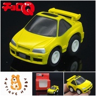 Choro Q 1/64 Car Model: Skyline R34 Yellow W/BOX <Collectible/Children's Play Car/Toy Car/Pull back 