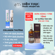 Thuốc nhuộm tóc màu Nâu Caramel tặng kèm dụng cụ nhuộm tóc | Thuốc nhuộm tóc Hiền Thục
