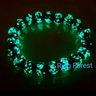 🎌日本🎌 沖繩夜光螢石琉璃珠男女裝8mm【RingForest 雜貨屋】