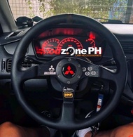 MITSUBISHI RALLIART OMP STEERING WHEEL 14inch available Bosskit adaptor
