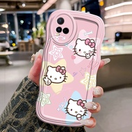 HP Phone Case For VIVO Y21 Y21s Y21T Y21E Y21A Y21G Y33T Y33s T1X Case Phone Case Cat Cooking cesing