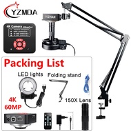 YIZHAN Digital Microscope 2160P 4K HDMI USB Video Photography Measurement PCB Welding