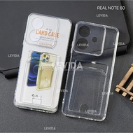 Realme Note 60 Realme Note 60X Realme C51 Realme C53 Realme Note 50 Card Case Clear / Clear Card Slo