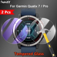 1/2/3/5 PCS For Garmin Quatix 7 7X Pro Sapphire Watch 2.5D Ultra Slim Clear / Anti Purple Light 9H T