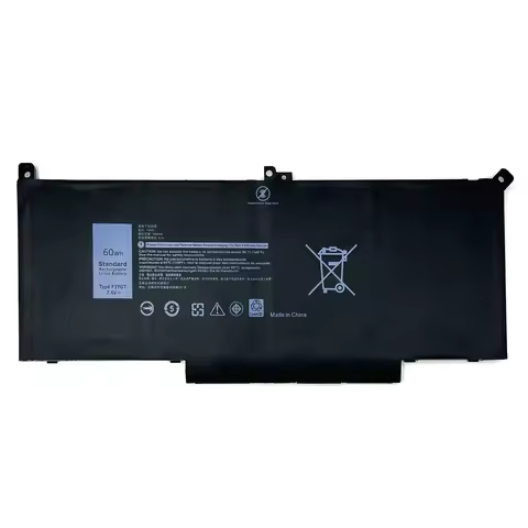 For DELL Latitude 7280 7290 7380 7390 7480 7490 Laptop Battery DJ1J0 F3YGT Notebook Replacement Batt