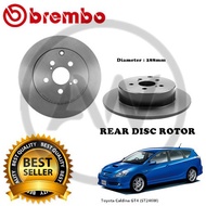 BREMBO Toyota Caldina GT4 ST246W Rear Brake Disc Rotor