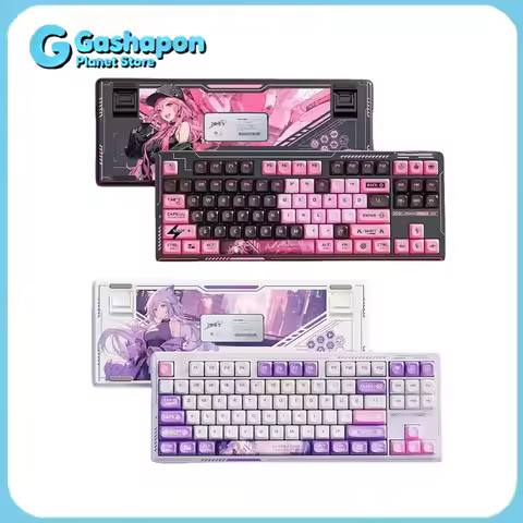 Lingbao K87 Pro Game Mechanical Keyboard Wukong Customized Wireless Bluetooth 3-Mode E-Sports Game B