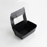 【500個】北原産業 紙製容器 テイクボックス100FBB(PP)窓付 00733261 プロステ