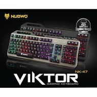 Nubwo NK-47 VIKTOR Rubber Dome switch Gaming Keyboard คีย์บอร์ด