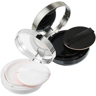 2 Pcs Loose Powder Container with Puff 15g/0.5oz Empty Cushion Foundation Compact Luxurious Cushion 