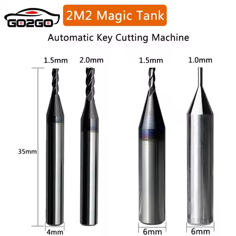 2M2 Tank Milling Cutter and Probe Compatible with 2M2 Tank2 pro Automatic Key Cutting Machine Locksm