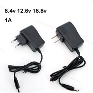 EU US plug AC to DC 8.4v 12.6v 16.8v 1A 1000mA 5.5x2.5mm Adapter Power Supply Charger for Drill Driv
