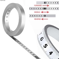 CHERRY3WK Metal Tape Measure, 1/2/ Long 13MM Width Measuring Tape, Rust-Proof Self-Adhesive Stainles