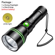 Asafee DV79 High Brightness Scuba Diving Flashlight XHP70.2 LED Professional Underwater Flashlight S