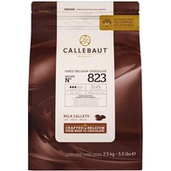 callebaut 823 milk chocolate share pack