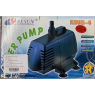 RESUN KING 4 Water Pump Aquarium Pump-Fish Pond Suction K4 King4