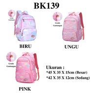 Bk139 - School Bag Girls Backpack Girls School Bag Girls School Bag Women's School Bag
