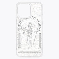 希臘博物館－ATHENA雅典娜 潑墨大理石 iPhone 防摔殼