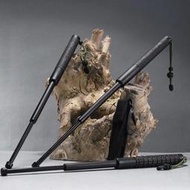 球PC塑膠伸縮甩軟棍武術用品車載三節神鞭驅趕狗自衛狼牙子