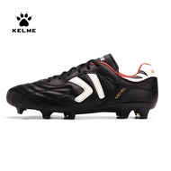 KELME รองเท้าฟุตบอลผู้ชาย FG สตั๊ด รองเท้าฟุตบอล การดูดซับแรงกระแทก  รองเท้าฟุตซอล รุ่นZX80011018 Fo