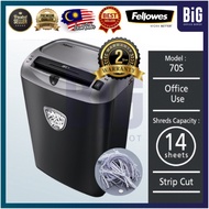 【READY STOCK | 100% ORIGINAL】FELLOWES 70S HEAVY DUTY SHREDDER STRIP CUT 14 SHEETS | PAPER SHREDDER | SHREDDER MACHINE