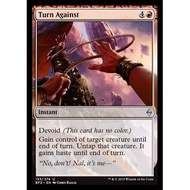 MTG : Turn Against - BFZ Near Mint - UC MTG Red / Devoid