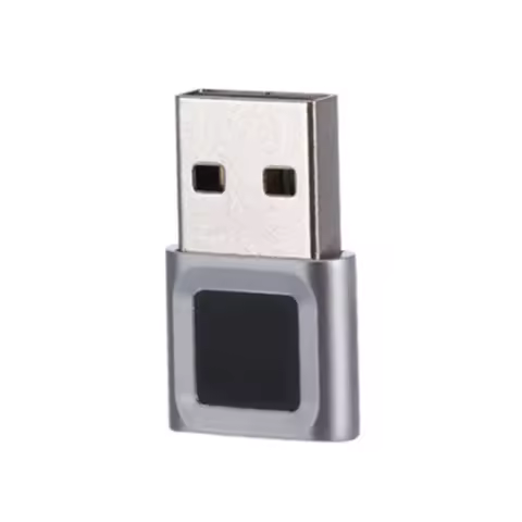 USB Fingerprint Reader Module for Windows 10 Hello Dongle Biometric Key 360 Degree Touching