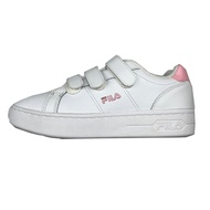 FILA Women's Zero Size US6 (24CM) Velcro Sticky Casual Shoes White X Pink 4C302X115