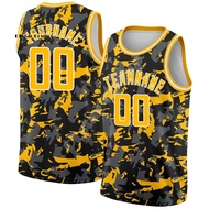 Custom Name Colorful Vintage Basketball Jersey Shirts Breathable Drop Shipping 3DPrint Summer Casual