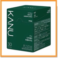 KANU - 迷你低咖啡因 美式咖啡 0.9克 x30 條(平行進口)8801037058673 EXP:2026-10