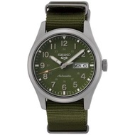 精工 SEIKO 5 SPORTS AUTOMATIC 自動錶 SRPG33K1 24 JEWELS Water resistance 100M 防水 軍綠色 SRPG33-K1