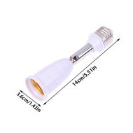 1/2pcs E27 To E27 Holder Extender For E27 Socket Adjustable E27 To E27 Base Converter For Screw Bulb