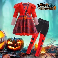 MQATZ Girls Halloween Clothes The Rise of Red Costume D-Descendants 4 Kids Girls Cosplay Costume Chi