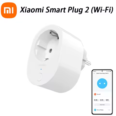 Global Version Xiaomi Mi Smart Plug 2 (Wi-Fi) Wireless Switch 3680W Max EU Power Adapter Socket Remo
