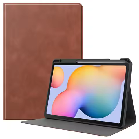 Case For Samsung Galaxy Tab S6 Lite 10.4 P610 P615 P613 P619 P620 P625 627 Tablet Leather with penci
